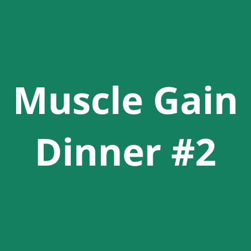 Muscle Gain Dinner #2 - Sweet chili chicken with roasted peppers and onions - Image 2