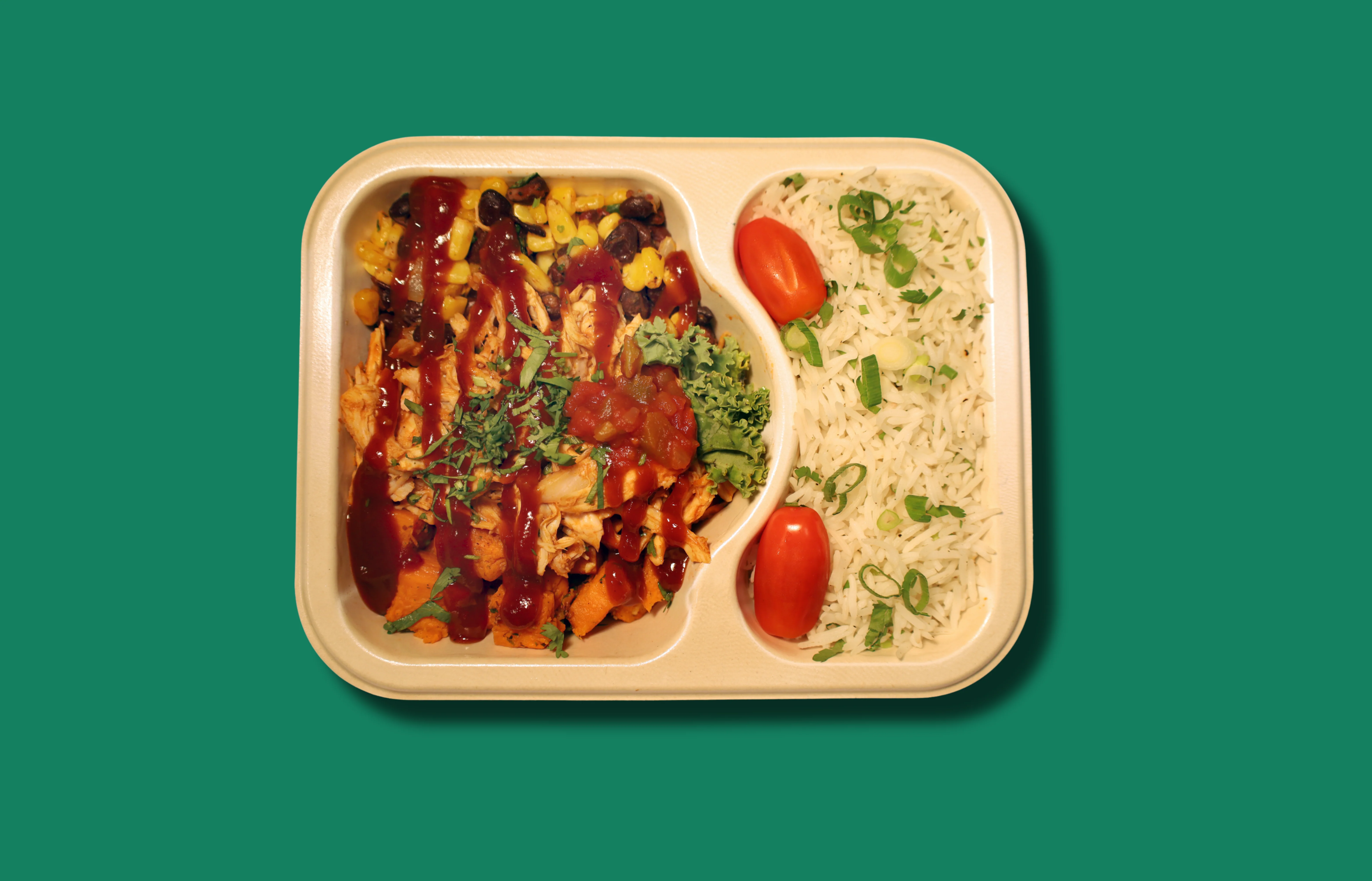 Dinner #5 - BBQ Chicken Burrito Bowl